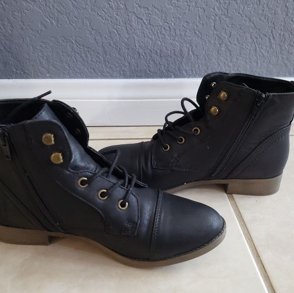 🥾❄Leather booties ❄🥾